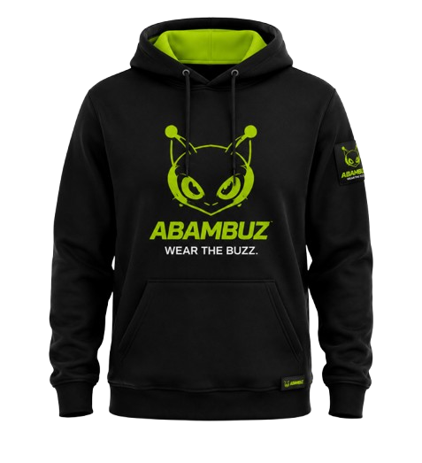 ABAMBUZ BUZZ SERIES Hoodie V01 Neon Drift – Premium Streetwear Drop