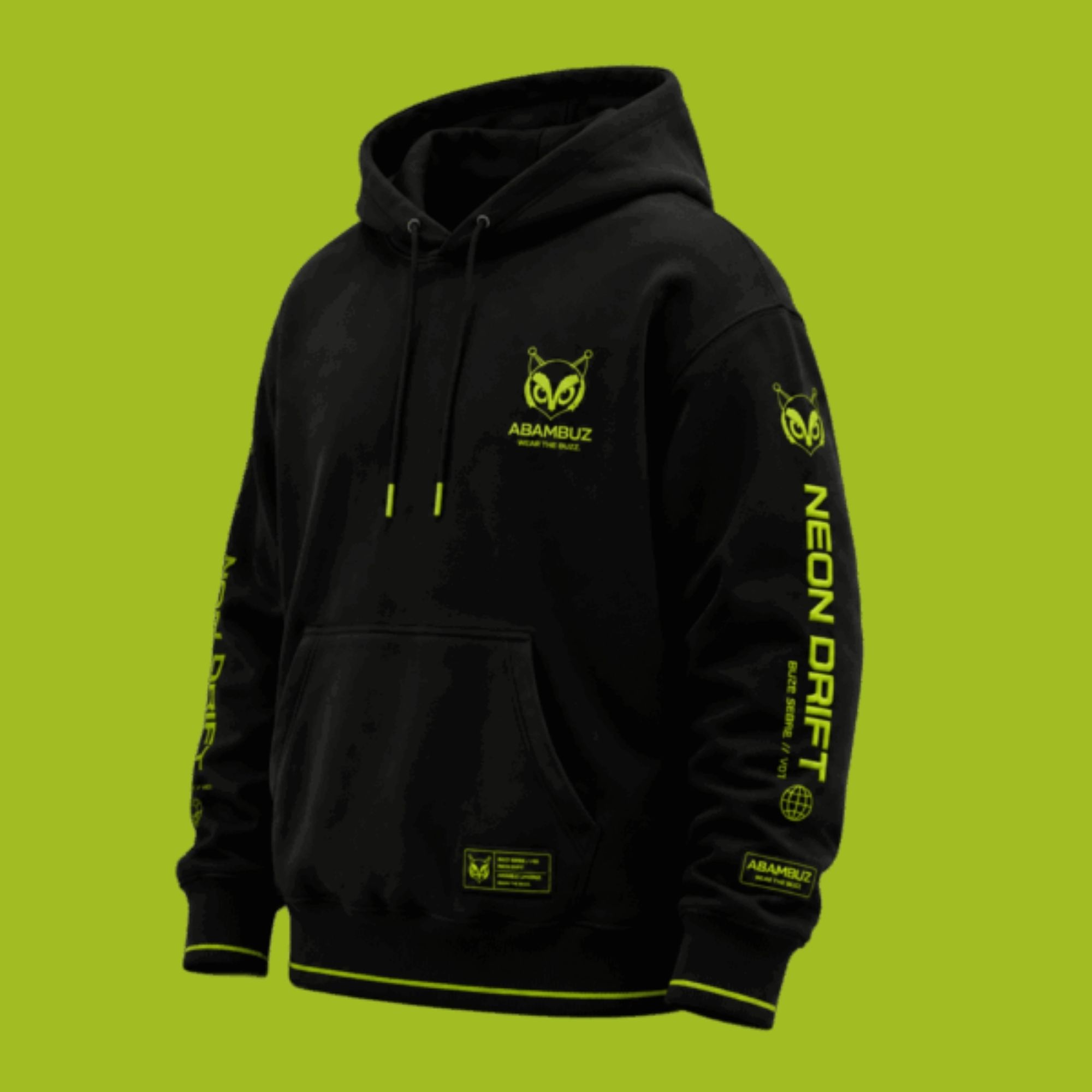 HOODIE V01 — “NEON DRIFT” - Image 4