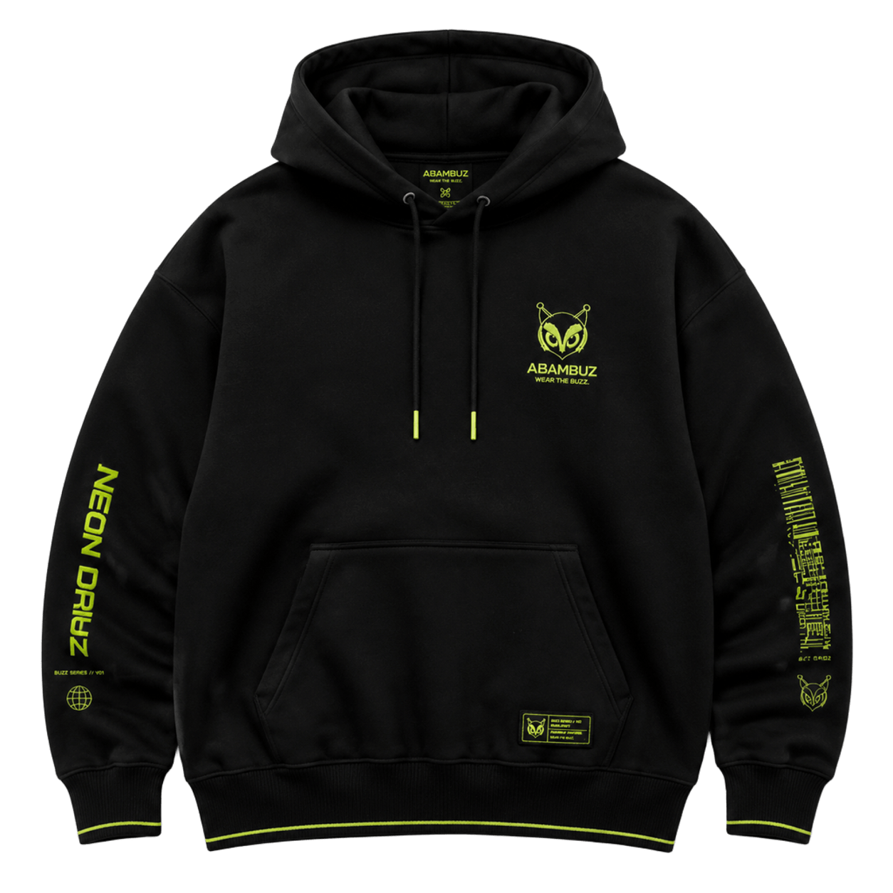 HOODIE V01 — “NEON DRIFT”