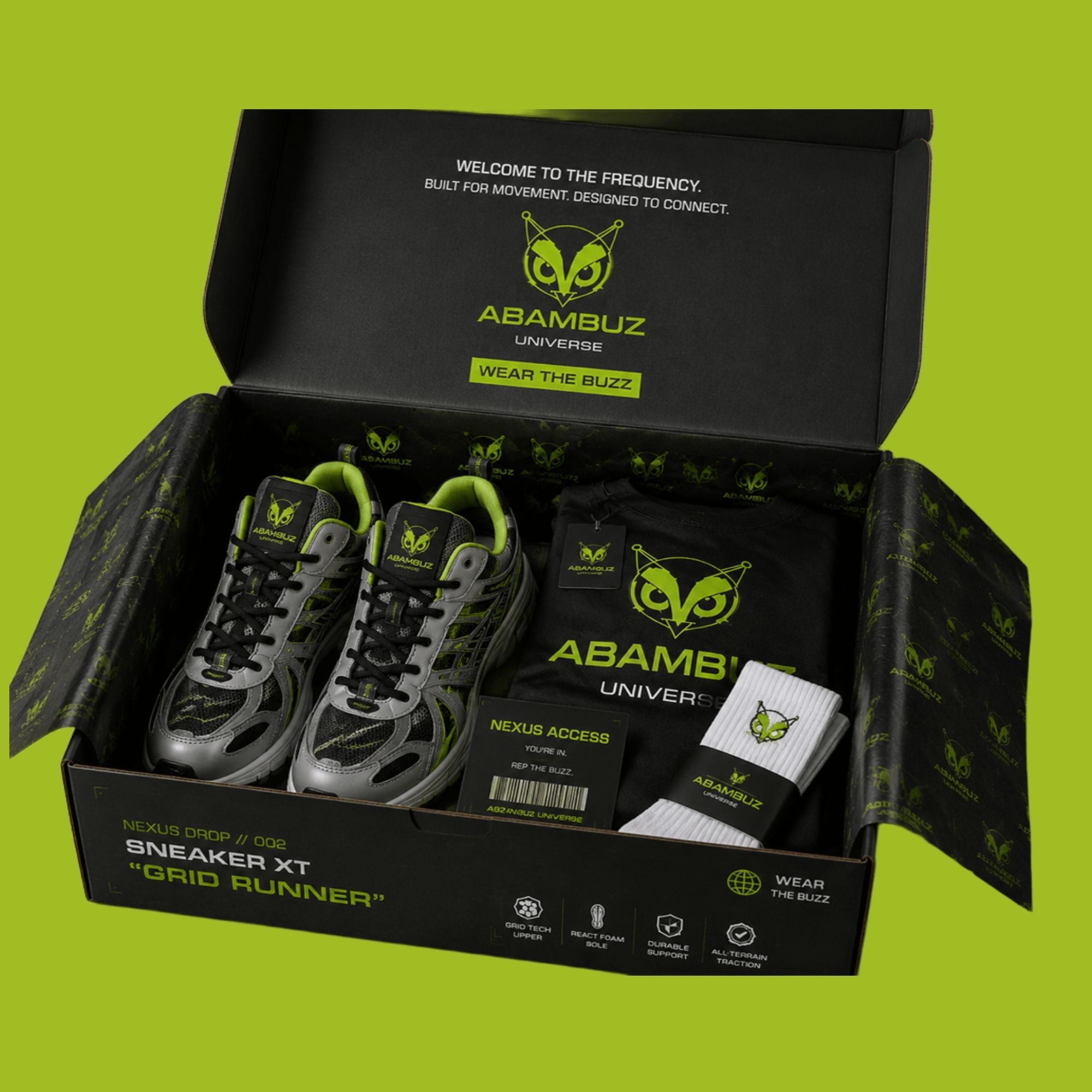 SNEAKER XT — GRID RUNNER