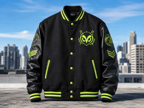ABAMBUZ Galactic Varsity Jacket