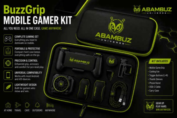 BuzzGrip Mobile Gamer Kit